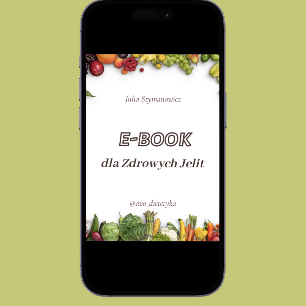 eBook z przepisami Low FODMAP – jak pozbyć się wzdęć i leczyć SIBO